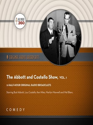 cover image of The Abbott and Costello Show, Volume 1